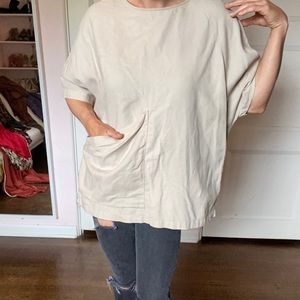 Oak and Fort minimal oversized top shirt